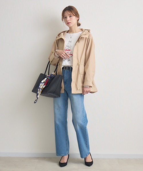 Pillini(ピリーニ)の「撥水マウンテンパーカー(マウンテンパーカー・レディース・カーキ/ベージュ・MEDIUM/LARGE)」の13枚目の写真