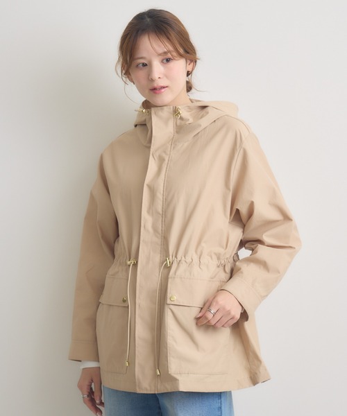 Pillini(ピリーニ)の「撥水マウンテンパーカー(マウンテンパーカー・レディース・カーキ/ベージュ・MEDIUM/LARGE)」の18枚目の写真