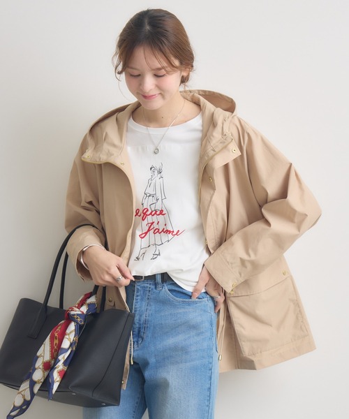 Pillini(ピリーニ)の「撥水マウンテンパーカー(マウンテンパーカー・レディース・カーキ/ベージュ・MEDIUM/LARGE)」の16枚目の写真