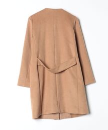 SLOBE IENA イエナ ノーカラーコート　美品 ブランド古着】SLOBE IENA｜スローブイエナのノーカラーコート古着通販