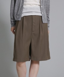 【Et】Two-Tuck Half Pants