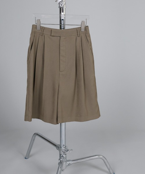 select MOCA Et（セレクトモカエト）の「【Et】Two-Tuck Half Pants（その他パンツ・レディース・ブラック/グレイッシュベージュ・FREE）」の16枚目の写真