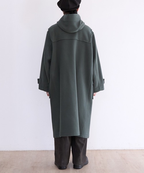 MONTGOMERY(モンゴメリー)の「MONTGOMERY Kennington(ダッフルコート・メンズ・ブラック/グリーン/ベージュ・SMALL/MEDIUM/LARGE)」の10枚目の写真