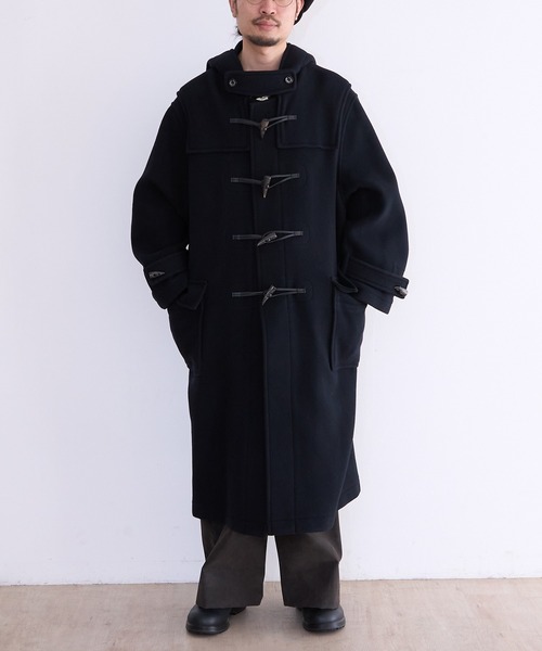 MONTGOMERY(モンゴメリー)の「MONTGOMERY Kennington(ダッフルコート・メンズ・ブラック/グリーン/ベージュ・SMALL/MEDIUM/LARGE)」の15枚目の写真