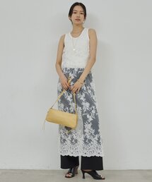 GALLARDAGALANTE | 【手洗い可】シアーレースキャミワンピース(ワンピース)