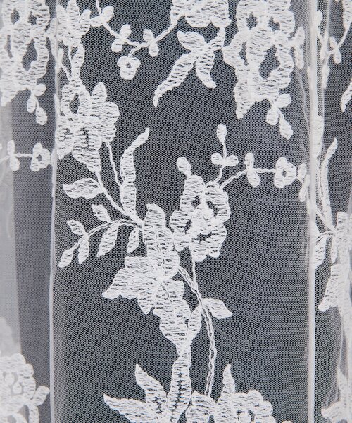 GALLARDAGALANTE（ガリャルダガランテ）の「【手洗い可】シアーレースキャミワンピース（ワンピース・レディース・ブラック/ホワイト・FREE）」の12枚目の写真