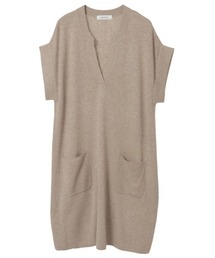 INGEBORG（インゲボルグ）の「スリットネックニットチュニック（ニット/セーター）」