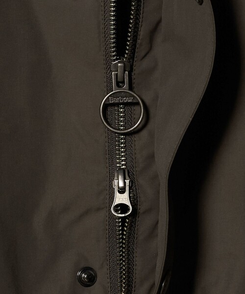 Barbour（バブアー）の「【別注】＜Barbour＞LIGHT MODIFIED BEAUFORT/ビューフォート/ハンティングジャケット（マウンテンパーカー・メンズ・ブラック/ダークブラウン・40/36/38）」の11枚目の写真