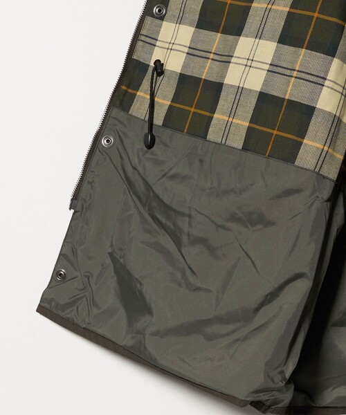 Barbour（バブアー）の「【別注】＜Barbour＞LIGHT MODIFIED BEAUFORT/ビューフォート/ハンティングジャケット（マウンテンパーカー・メンズ・ブラック/ダークブラウン・40/36/38）」の14枚目の写真