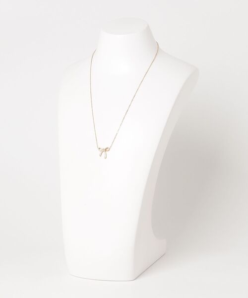 TITTY&CO.(ティティーアンドコー)の「リボンモチーフネックレス(ネックレス・レディース・ピンクゴールド/ゴールド/シルバー・FREE)」の9枚目の写真