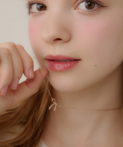 TITTY&CO.(ティティーアンドコー)の「リボンモチーフネックレス(ネックレス・レディース・ピンクゴールド/ゴールド/シルバー・FREE)」の15枚目の写真
