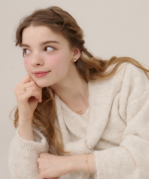 TITTY&CO.(ティティーアンドコー)の「リボンモチーフネックレス(ネックレス・レディース・ピンクゴールド/ゴールド/シルバー・FREE)」の21枚目の写真