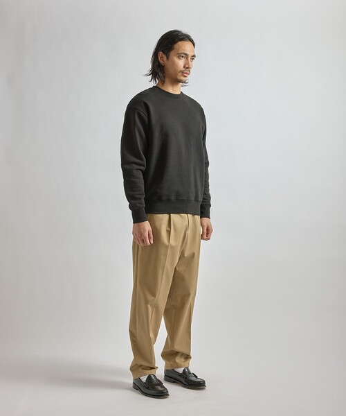 Saturdays NYC（サタデーズ ニューヨークシティ ）の「Bowery International Crew Sweatshirt（スウェット・メンズ・ネイビー/ブラック/ライトグレー・S/M/L）」の12枚目の写真