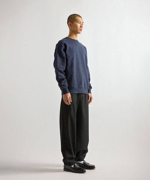 Saturdays NYC（サタデーズ ニューヨークシティ ）の「Bowery International Crew Sweatshirt（スウェット・メンズ・ネイビー/ブラック/ライトグレー・S/M/L）」の18枚目の写真