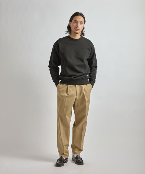 Saturdays NYC（サタデーズ ニューヨークシティ ）の「Bowery International Crew Sweatshirt（スウェット・メンズ・ネイビー/ブラック/ライトグレー・S/M/L）」の19枚目の写真