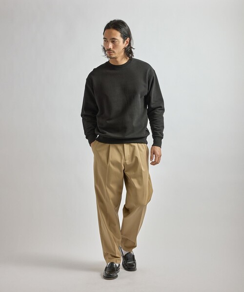 Saturdays NYC（サタデーズ ニューヨークシティ ）の「Bowery International Crew Sweatshirt（スウェット・メンズ・ネイビー/ブラック/ライトグレー・S/M/L）」の20枚目の写真