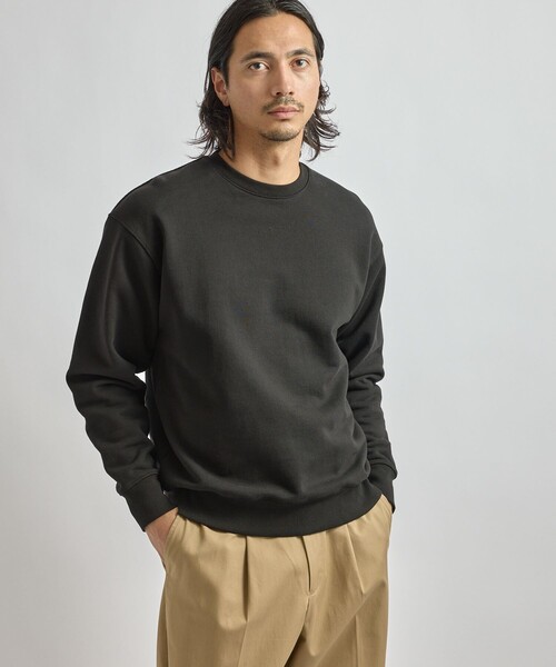 Saturdays NYC（サタデーズ ニューヨークシティ ）の「Bowery International Crew Sweatshirt（スウェット・メンズ・ネイビー/ブラック/ライトグレー・S/M/L）」の4枚目の写真
