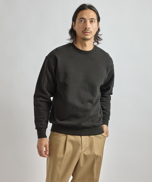 Saturdays NYC（サタデーズ ニューヨークシティ ）の「Bowery International Crew Sweatshirt（スウェット・メンズ・ネイビー/ブラック/ライトグレー・S/M/L）」の5枚目の写真