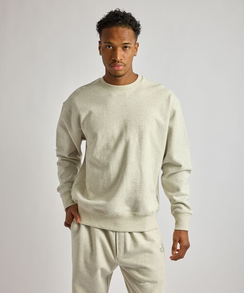 Saturdays NYC（サタデーズ ニューヨークシティ ）の「Bowery International Crew Sweatshirt（スウェット・メンズ・ネイビー/ブラック/ライトグレー・S/M/L）」の7枚目の写真