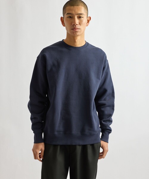 Saturdays NYC（サタデーズ ニューヨークシティ ）の「Bowery International Crew Sweatshirt（スウェット・メンズ・ネイビー/ブラック/ライトグレー・S/M/L）」の8枚目の写真