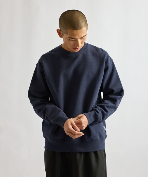 Saturdays NYC（サタデーズ ニューヨークシティ ）の「Bowery International Crew Sweatshirt（スウェット・メンズ・ネイビー/ブラック/ライトグレー・S/M/L）」の9枚目の写真
