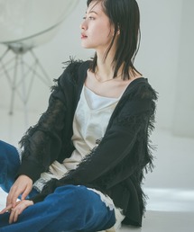 LAKOLE | フリンジカーディガン / 646554(カーディガン/ボレロ)