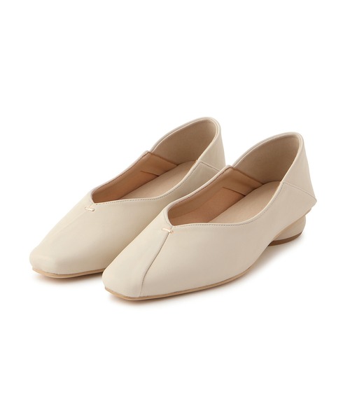 Juze(ジュゼ)の「Vカットバブーシュパンプス(パンプス・レディース・キナリ/ブラック・S/M/L)」の15枚目の写真