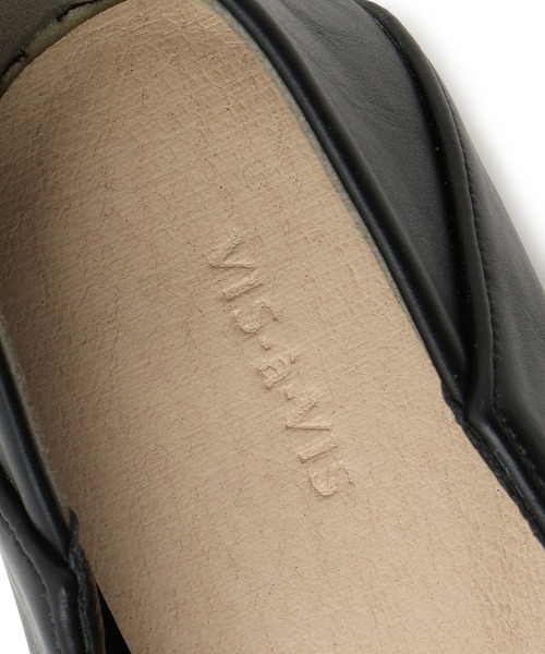 Juze(ジュゼ)の「Vカットバブーシュパンプス(パンプス・レディース・キナリ/ブラック・S/M/L)」の7枚目の写真