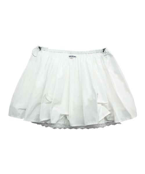 HONEY MI HONEY（ハニーミーハニー）の「taffeta layered drape mini skirt（スカート・レディース・ホワイト/ブラック/ピンク・FREE）」の21枚目の写真