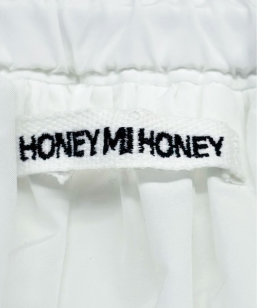 HONEY MI HONEY（ハニーミーハニー）の「taffeta layered drape mini skirt（スカート・レディース・ホワイト/ブラック/ピンク・FREE）」の18枚目の写真