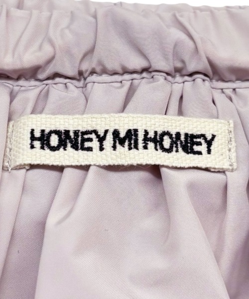 HONEY MI HONEY（ハニーミーハニー）の「taffeta layered drape mini skirt（スカート・レディース・ホワイト/ブラック/ピンク・FREE）」の19枚目の写真