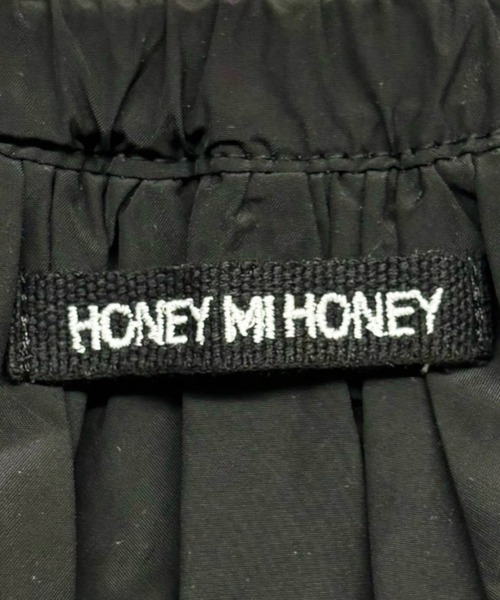 HONEY MI HONEY（ハニーミーハニー）の「taffeta layered drape mini skirt（スカート・レディース・ホワイト/ブラック/ピンク・FREE）」の20枚目の写真