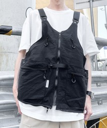 WESTBOY（ウエストボーイ）の「ストリート機能系ギア 2WAY マルチポケットベスト ショルダーバッグ WO26S5OT15（ベスト）」