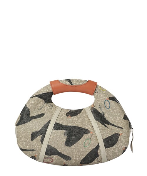 HIROKO HAYASHI（ヒロコハヤシ）の「MERLO（メルロ）クロワッサンバッグ（ハンドバッグ・レディース・オレンジ系1・00）」の6枚目の写真