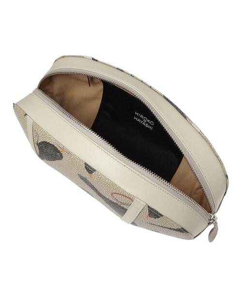 HIROKO HAYASHI（ヒロコハヤシ）の「MERLO（メルロ）クロワッサンバッグ（ハンドバッグ・レディース・オレンジ系1・00）」の8枚目の写真