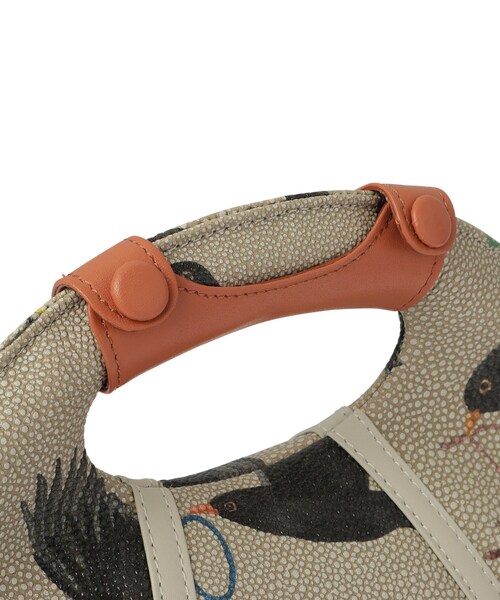 HIROKO HAYASHI（ヒロコハヤシ）の「MERLO（メルロ）クロワッサンバッグ（ハンドバッグ・レディース・オレンジ系1・00）」の13枚目の写真