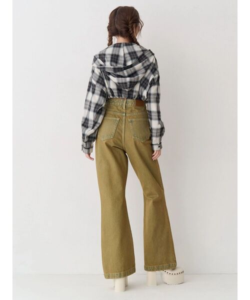 EVRIS（エヴリス）の「フードチェックショートシャツ（シャツ/ブラウス・レディース・レッド/ブラック・FREE）」の20枚目の写真