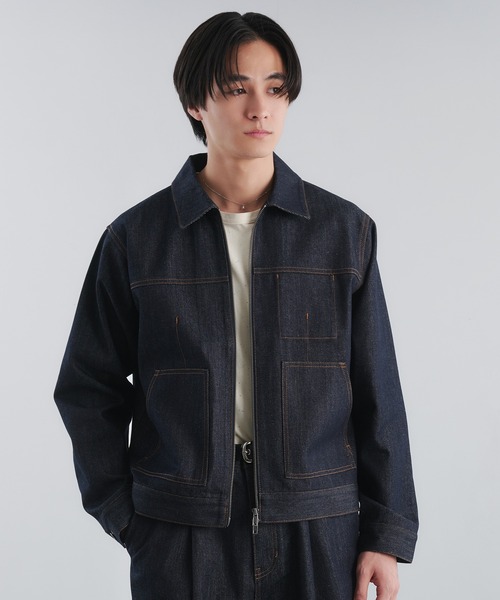 セオリー　ダブルジップブルゾン　ブラック　美品 Theory - 【美品：Theory】高機能シアサッカー ブルゾン「L：ブラック