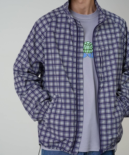 CHECKERED SHELL JACKET / チェッカードシェルジャケット Gramicci グラミチ