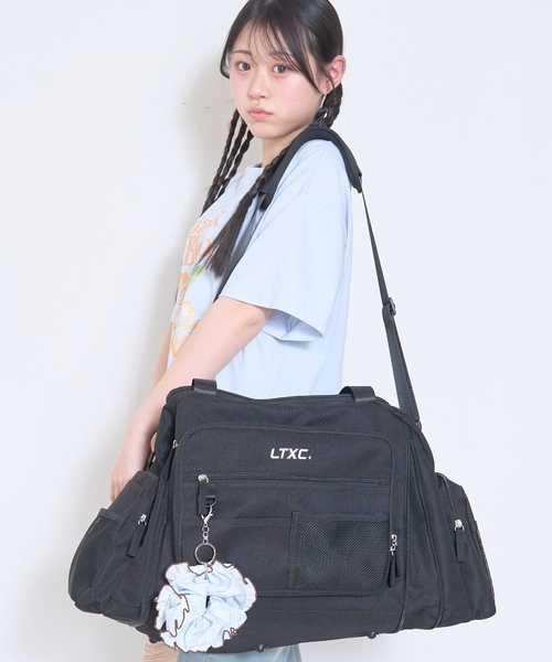 LTXC】【容量43-50L】【撥水】拡張ボストンバッグ（ボストンバッグ