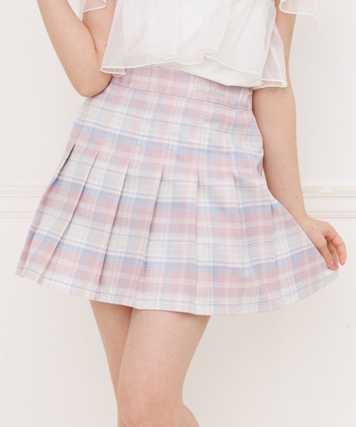 PINKHUNT(ピンクハント)の「PINKHUNT プリーツスカート 1449K(スカート・キッズ・ライトブルー/ブラック/ホワイト/パープル/ベビーピンク/ネイビー・120cm/130cm/140cm/150cm/160cm)」の6枚目の写真