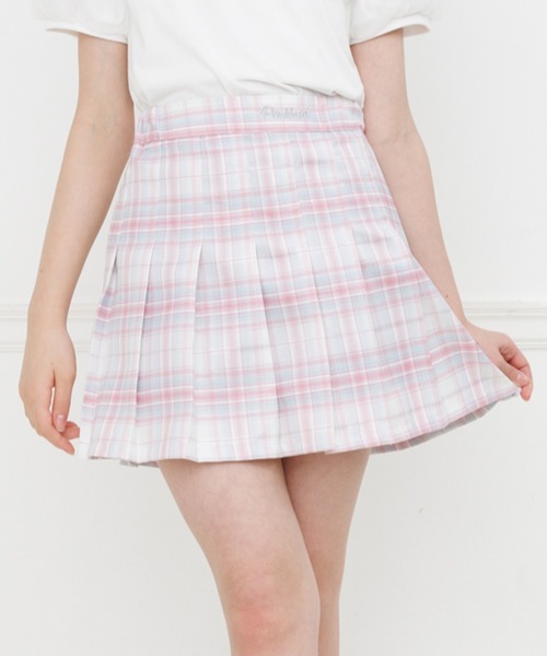 PINKHUNT(ピンクハント)の「PINKHUNT プリーツスカート 1449K(スカート・キッズ・ライトブルー/ブラック/ホワイト/パープル/ベビーピンク/ネイビー・120cm/130cm/140cm/150cm/160cm)」の2枚目の写真