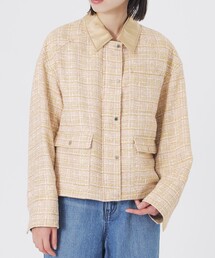 LOVELESS | ツイードワークブルゾン(ブルゾン)