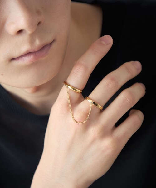 Jouete（ジュエッテ）の「[コネクト] リンクトリング チェーン（リング・レディース・イエローゴールド・9号/13号/17号）」の8枚目の写真