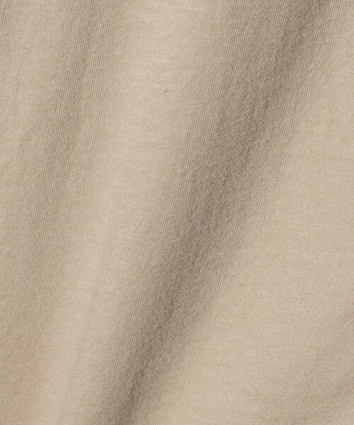 6（ロク）の「＜6(ROKU)＞ハイゲージ コットン ドローストリング ロングスリーブ（Tシャツ/カットソー・レディース・ライトブルー/ベージュ・FREE）」の8枚目の写真