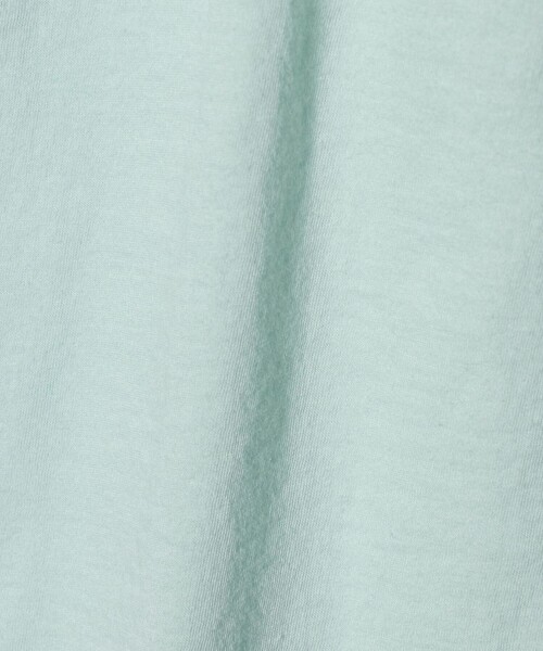 6（ロク）の「＜6(ROKU)＞ハイゲージ コットン ドローストリング ロングスリーブ（Tシャツ/カットソー・レディース・ライトブルー/ベージュ・FREE）」の5枚目の写真