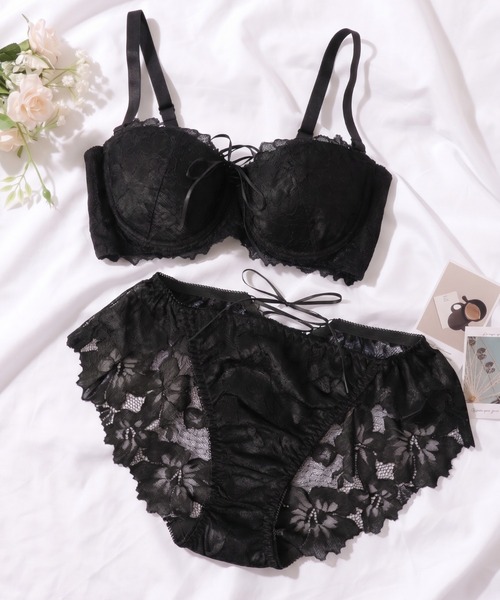 セール】Mia lingerie 【脇高】チューブブラ使いで抜群の着心地のブラ