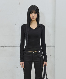 Layered Bolero Long Sleeve / Black