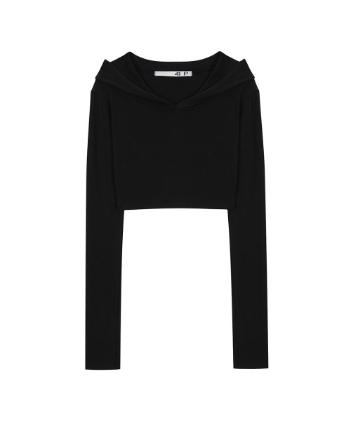 41PRAY（サイルプレイ）の「Layered Bolero  Long Sleeve / Black（その他トップス・レディース・ブラック・OS）」の6枚目の写真