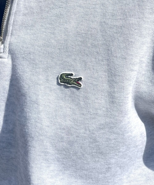 LACOSTE(ラコステ)の「【LACOSTE】ラコステ ジップアップ ハイネック スウェットシャツ(スウェット・メンズ・アッシュグレー/ブラック/ネイビー・S/M/XL/L)」の13枚目の写真